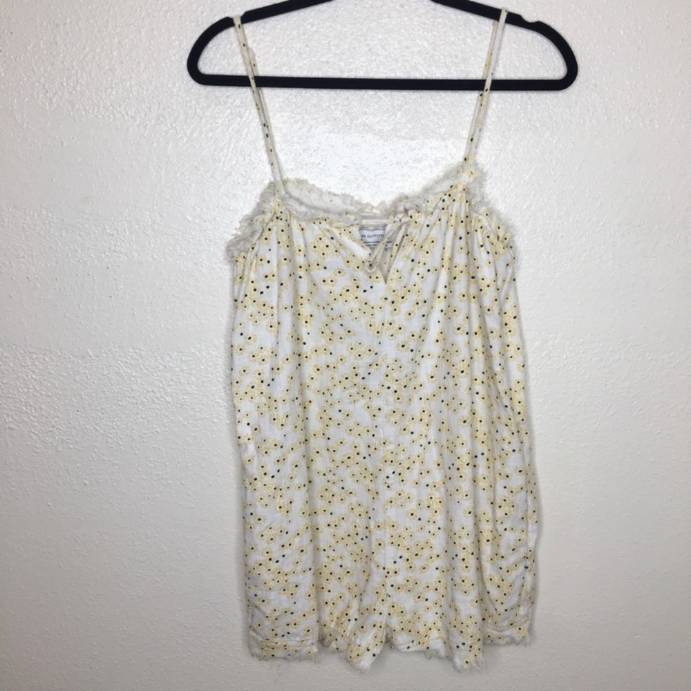 Urban Outfitters Floral Print Cotton Romper M